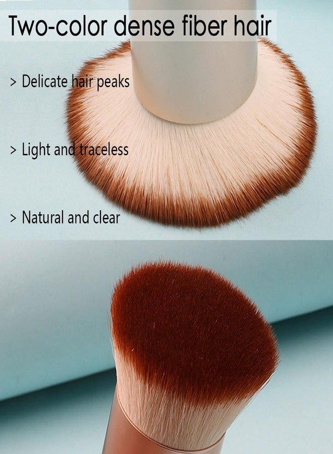 Loske Makeup Foundation Brush with Powder Puff and Sponges, 15pcs Makeup Tool Set, Easily Blends Makeup Set for Liquid, Cream, and Powder, Reusable & Washable (Large, 15, Count) - Image 2